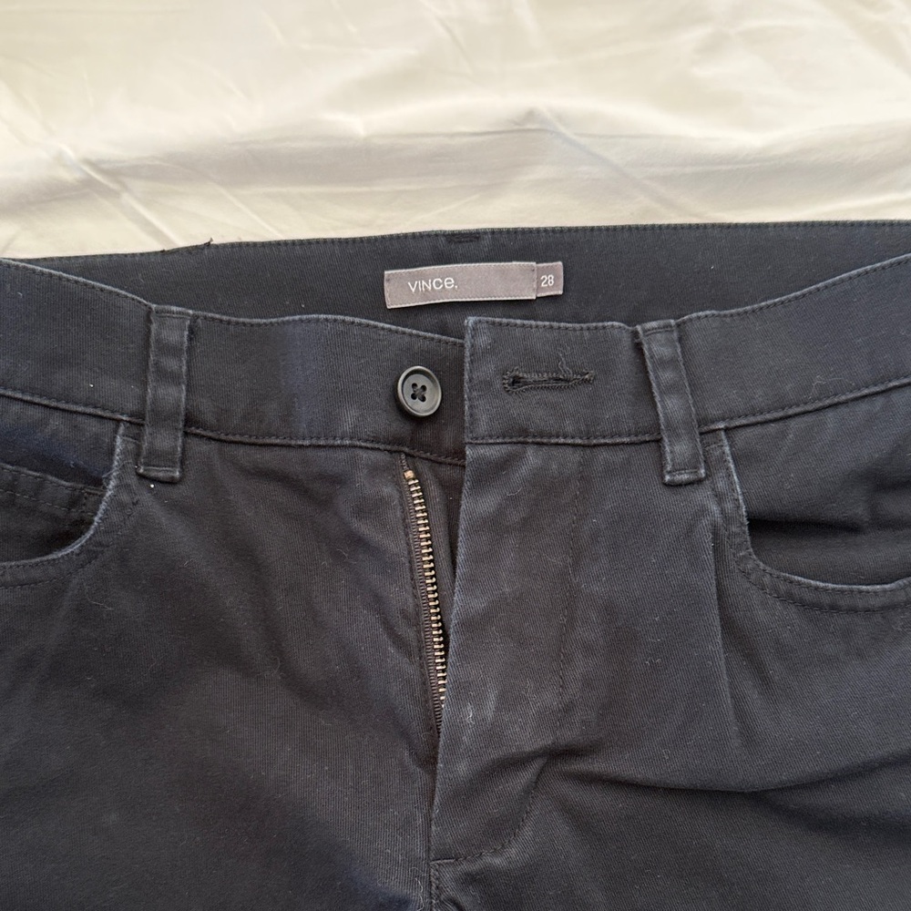 Vince navy chinos